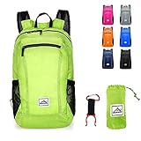 Lywencom Mochila de senderismo, plegable ultraligero 20L almacenamiento deportivo ligero mochila...