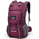 MOUNTAINTOP Mochilas Senderismo 40 litros Mujer Hombre Mochila de Trekking Mochila Montaña al Aire...
