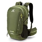 SKYSPER 30L Mochila de Senderismo Mochila de Trekking para Hombres Mujeres con Protector de Lluvia...