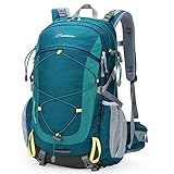 MOUNTAINTOP Mochilas Senderismo 40 litros Mochilas de marcha Hombre Mujer Impermeable Mochila con...