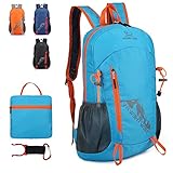 Lywencom Mochila de senderismo, 20L, ligera, plegable, impermeable, ultraligera, adecuada para...